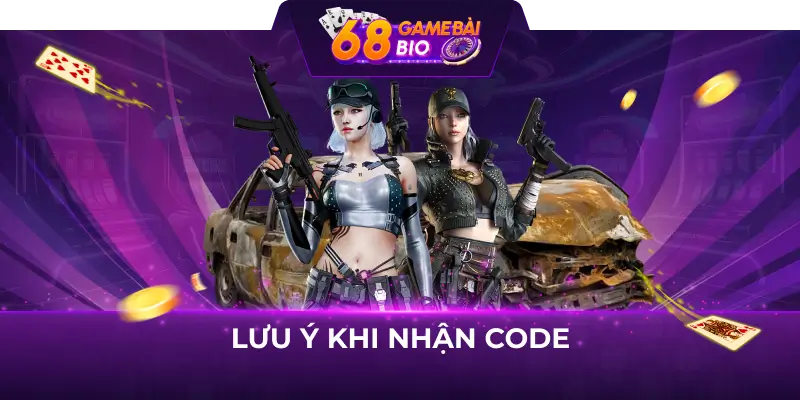 Lưu ý khi nhận code